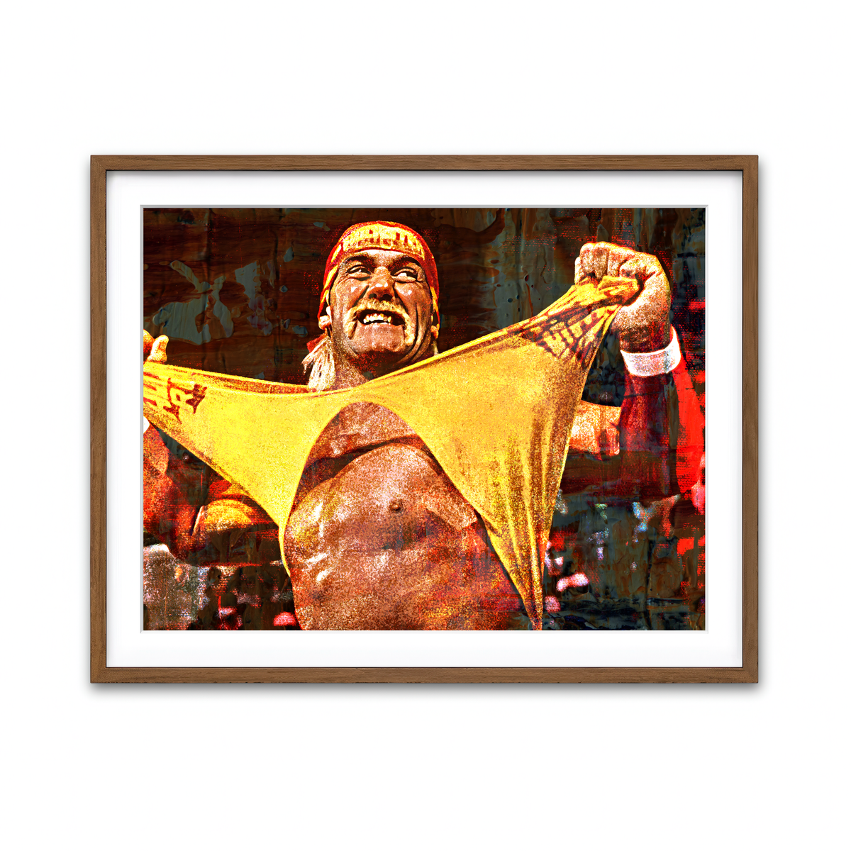 Framed Print 4x3 Walnut