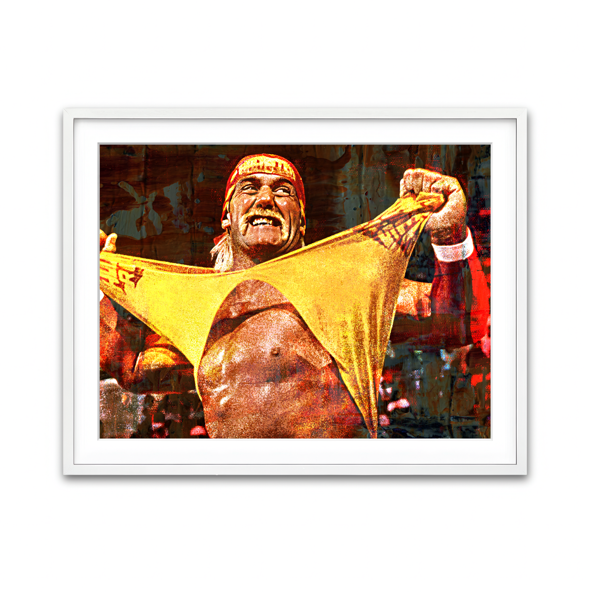 Framed Print 4x3 White