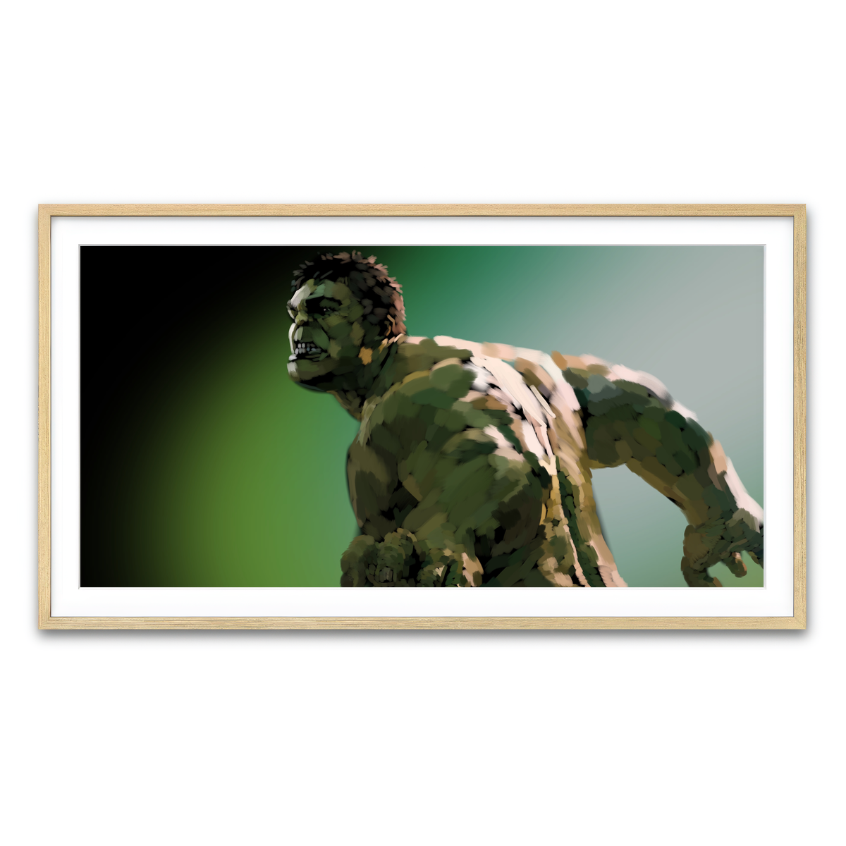 Framed Print 2x1 Natural