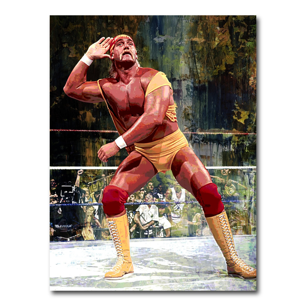 AUTO-MOCKUP WHITE | Hulkamania | 1 Piece | Gallery Wrap Canvas | group=3x4