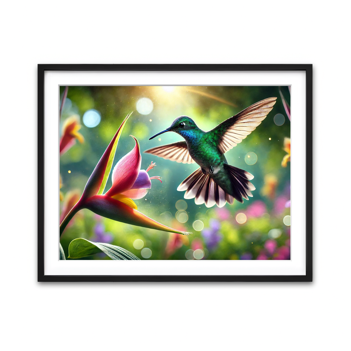 Framed Print 4x3 Black