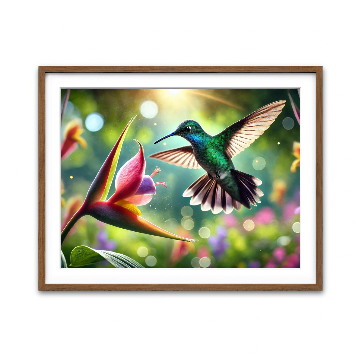 Framed Print 4x3 Walnut