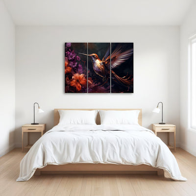 AUTO-MOCKUP ROOM | Hummingbird Painting