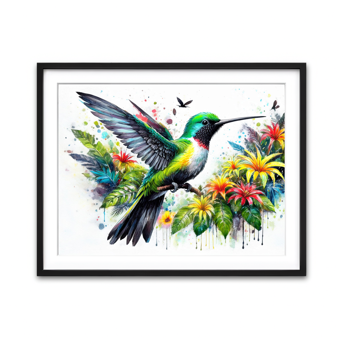 Framed Print 4x3 Black