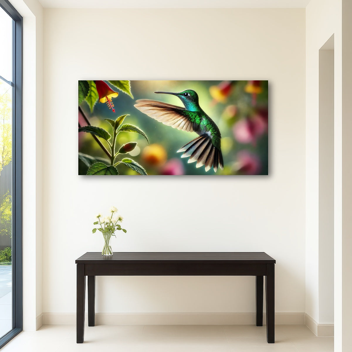 AUTO-MOCKUP ROOM | Hummingbird in Motion