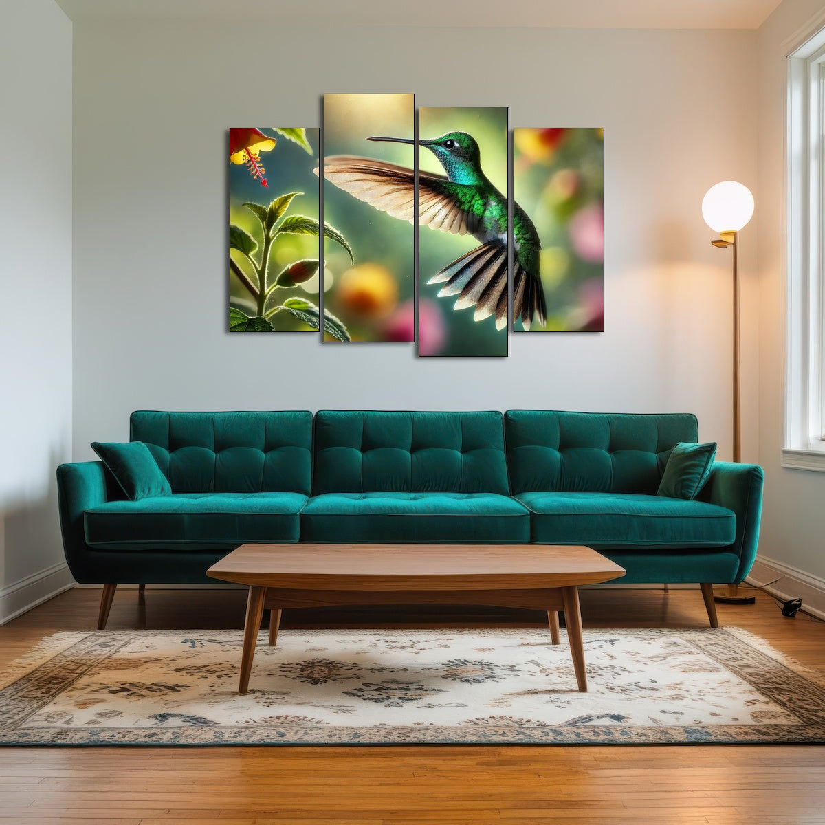 AUTO-MOCKUP ROOM | Hummingbird in Motion