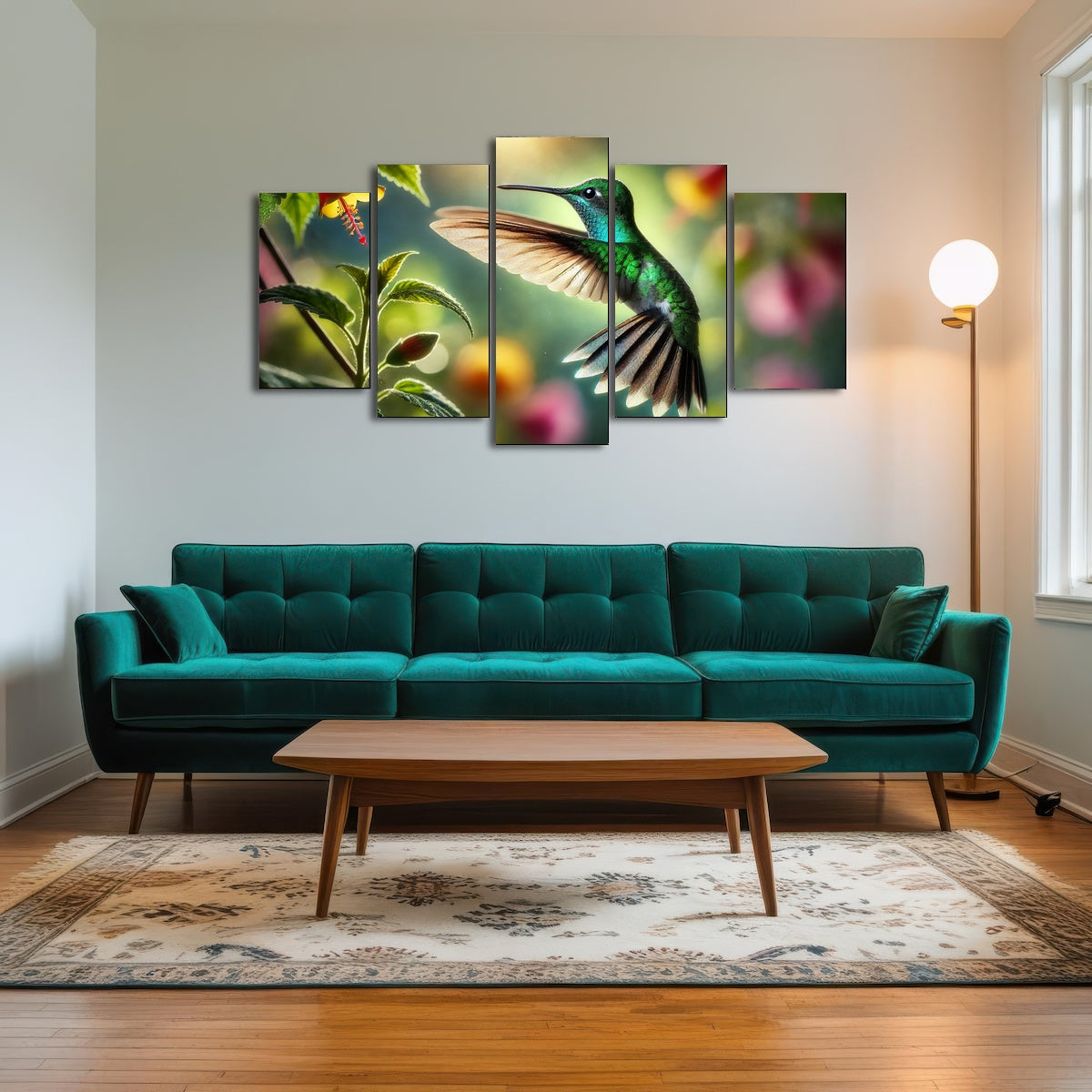 AUTO-MOCKUP ROOM | Hummingbird in Motion