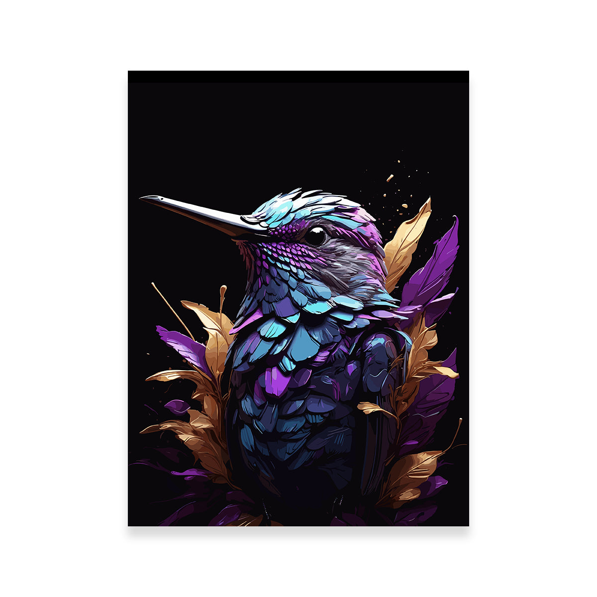 Hummingbird Animal Wall Art