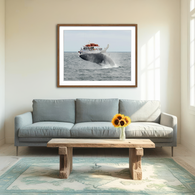AUTO-MOCKUP ROOM | Humpback - Cape Cod Wall Art