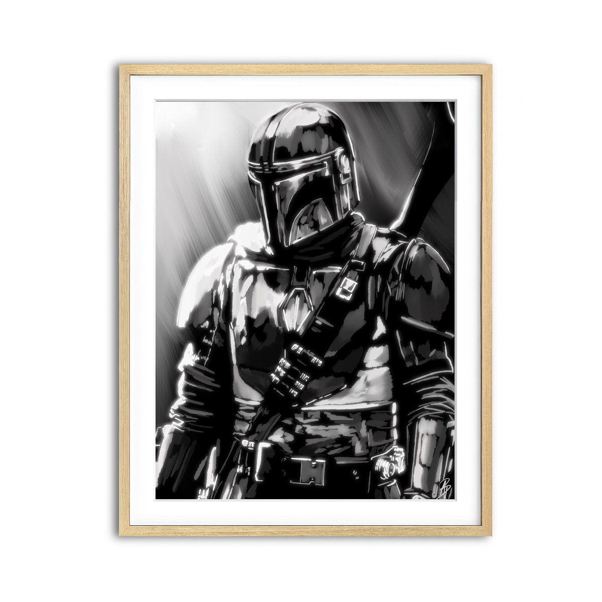 Framed Print 3x4 Natural