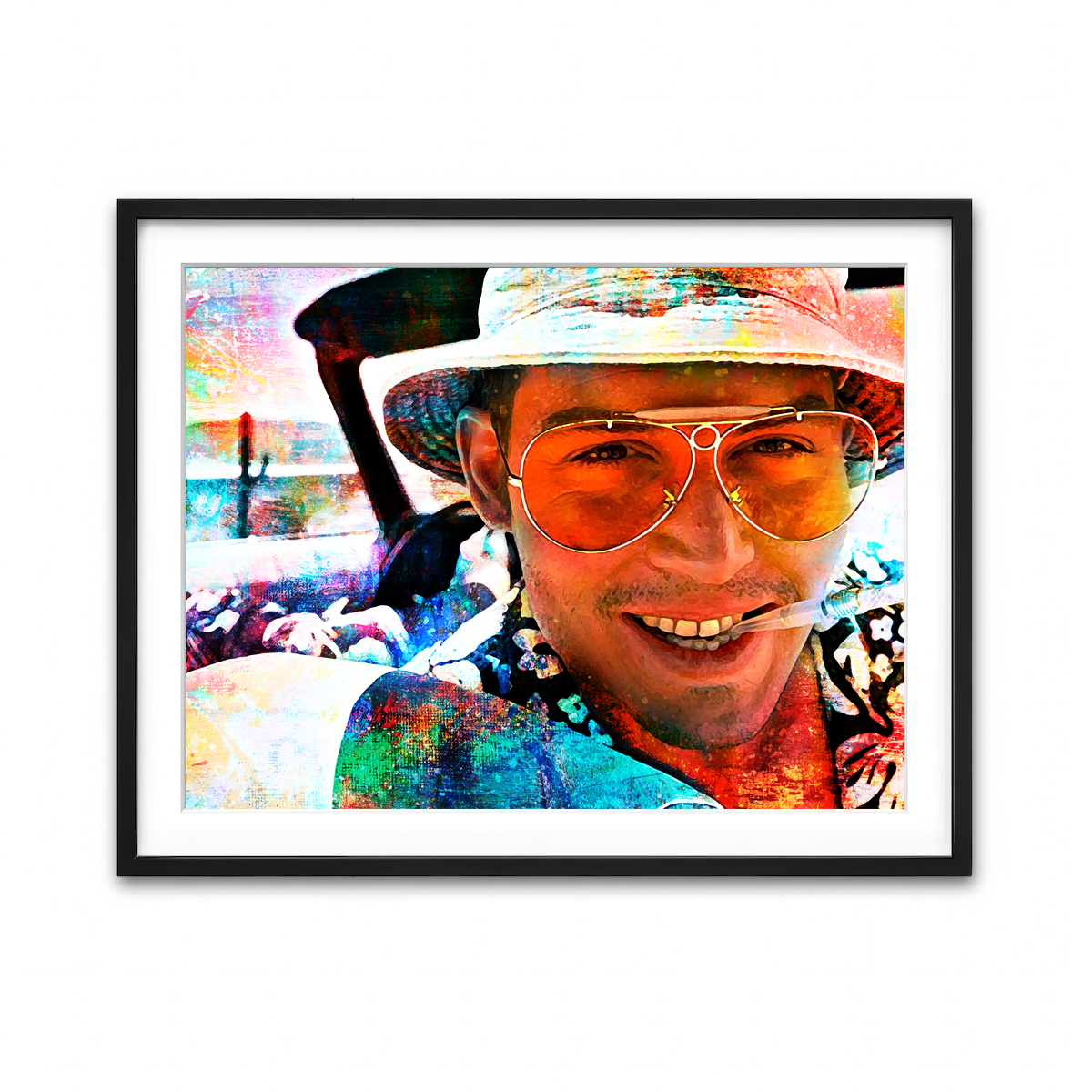 Framed Print 4x3 Black