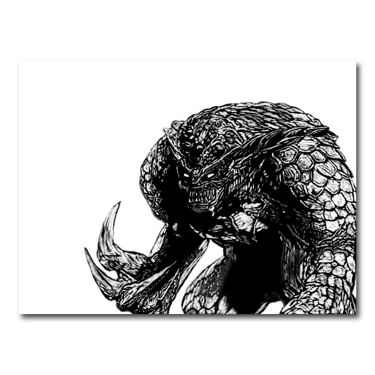 AUTO-MOCKUP WHITE | Hunter | 1 Piece | Gallery Wrap Canvas | group=4x3