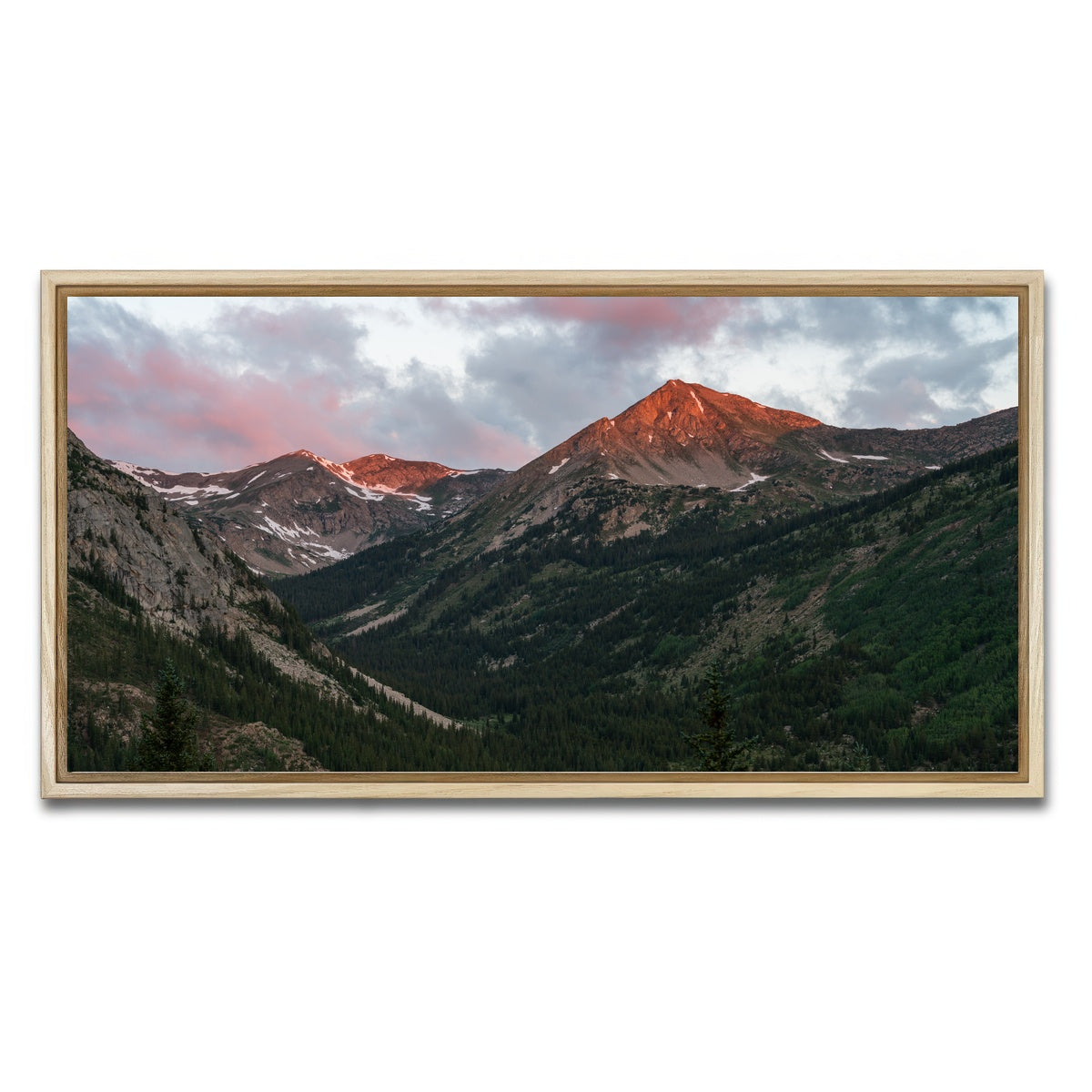 AUTO-MOCKUP WHITE | Huron Peak | 1 Piece | Natural Framed Canvas | group=2x1