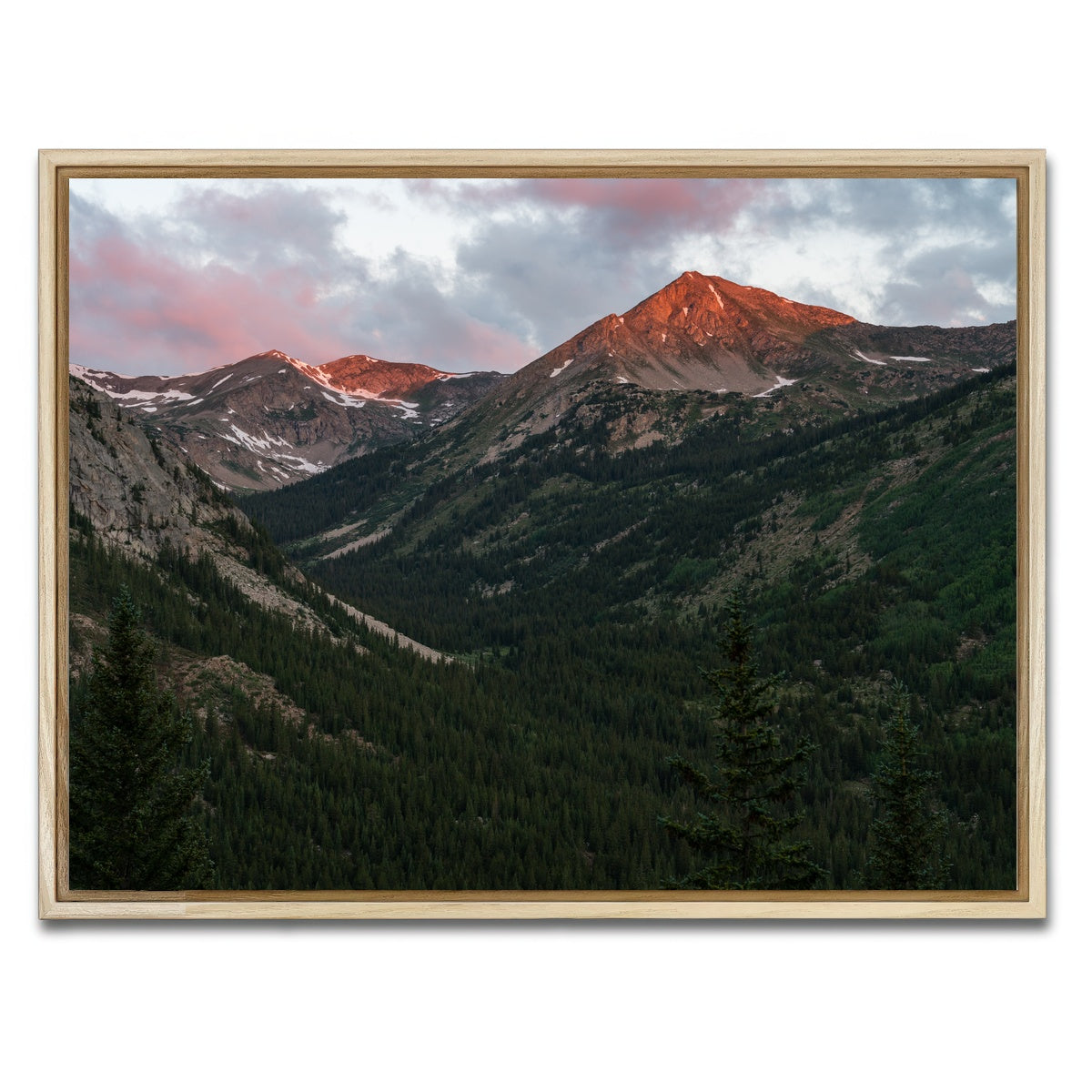 AUTO-MOCKUP WHITE | Huron Peak | 1 Piece | Natural Framed Canvas | group=4x3