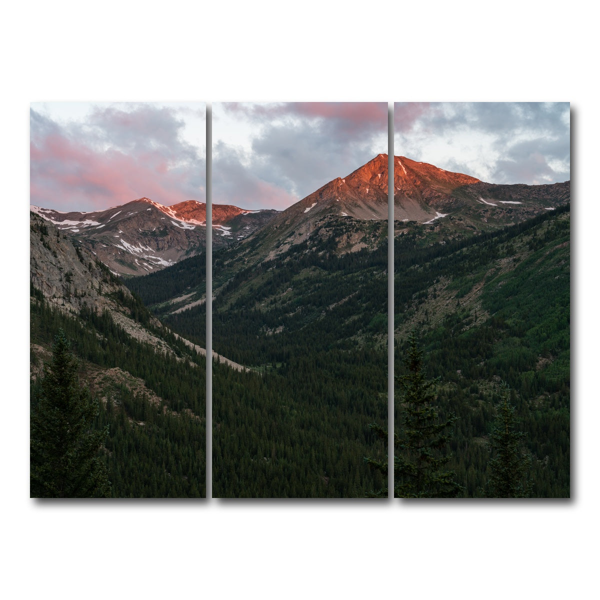 AUTO-MOCKUP WHITE | Huron Peak | 3 Piece | Gallery Wrap Canvas | group=8x18