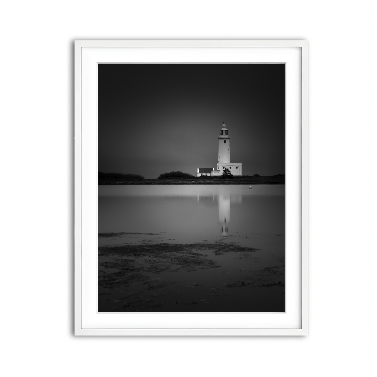 Framed Print 3x4 White