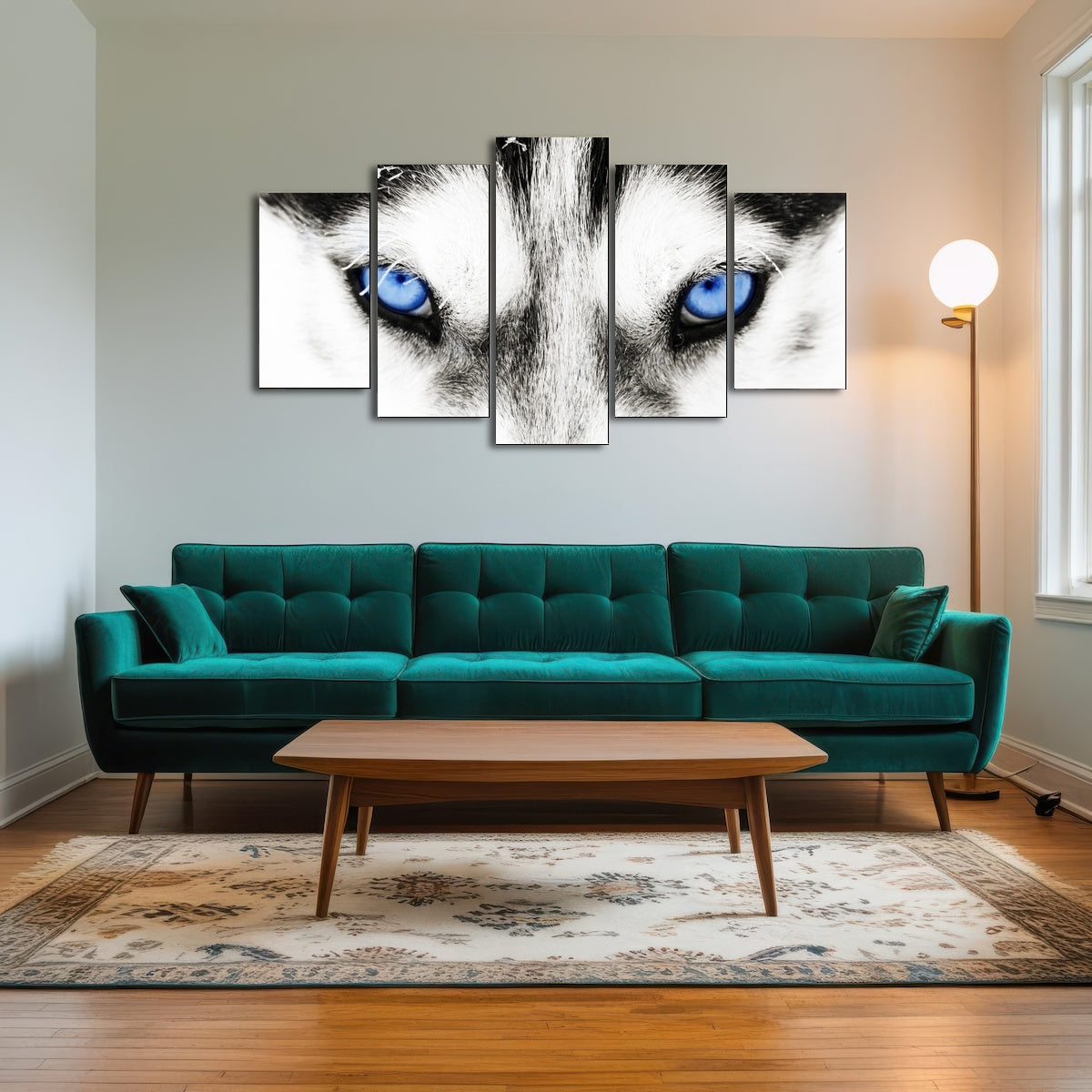 AUTO-MOCKUP ROOM | Husky Blue Eyes