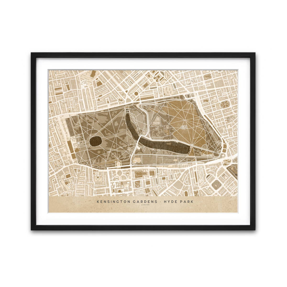 Framed Print 4x3 Black