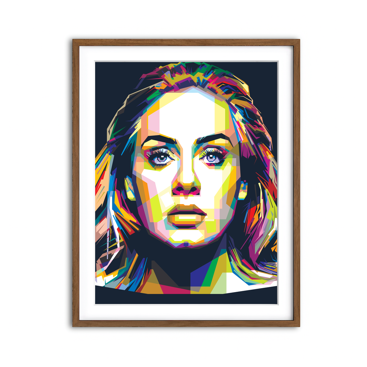 Framed Print 3x4 Walnut