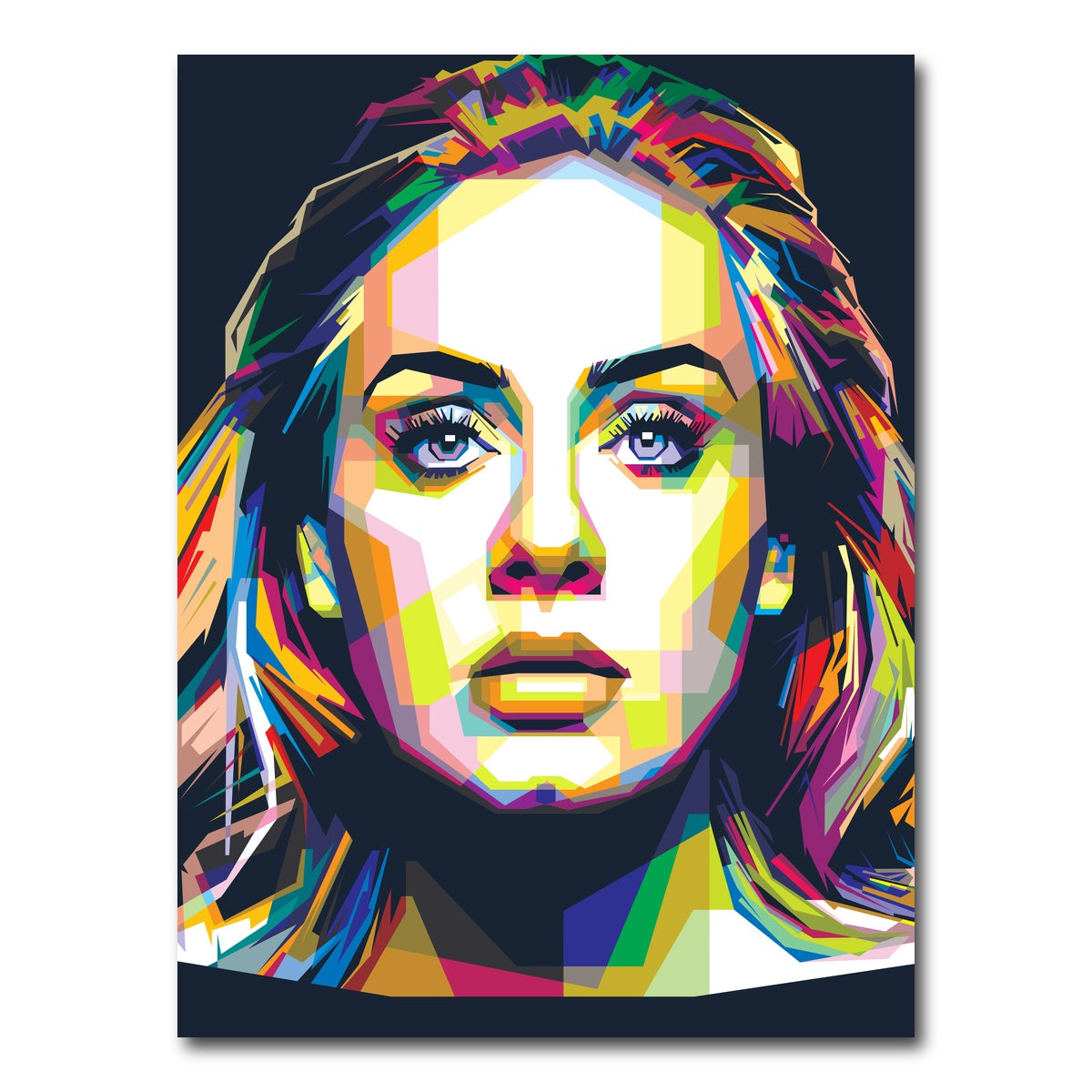 AUTO-MOCKUP WHITE | Hypnotising Adele | 1 Piece | Gallery Wrap Canvas | group=3x4