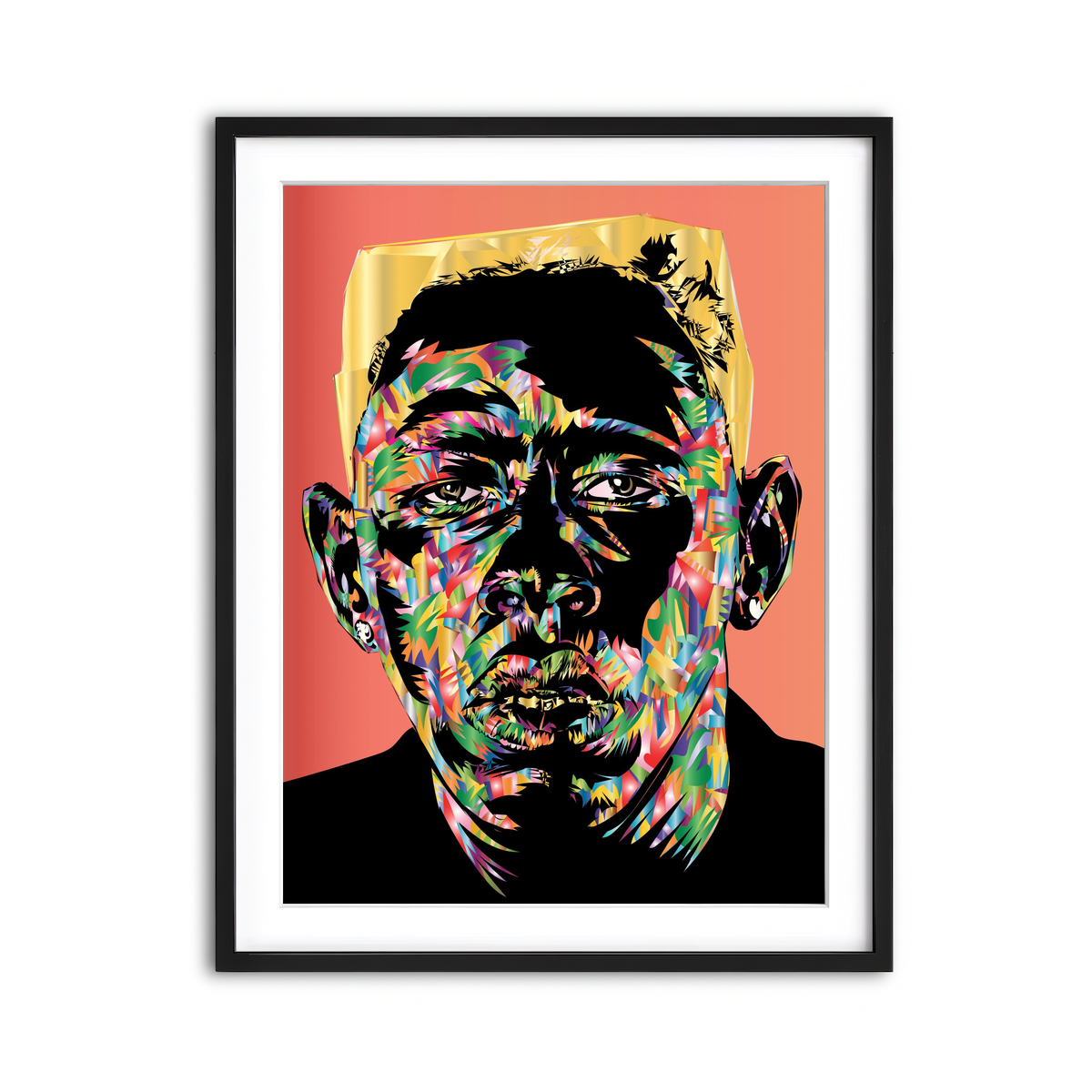 Framed Print 3x4 Black