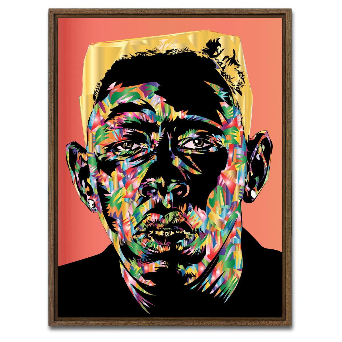 AUTO-MOCKUP WHITE | IGOR | 1 Piece | Walnut Framed Canvas | group=3x4