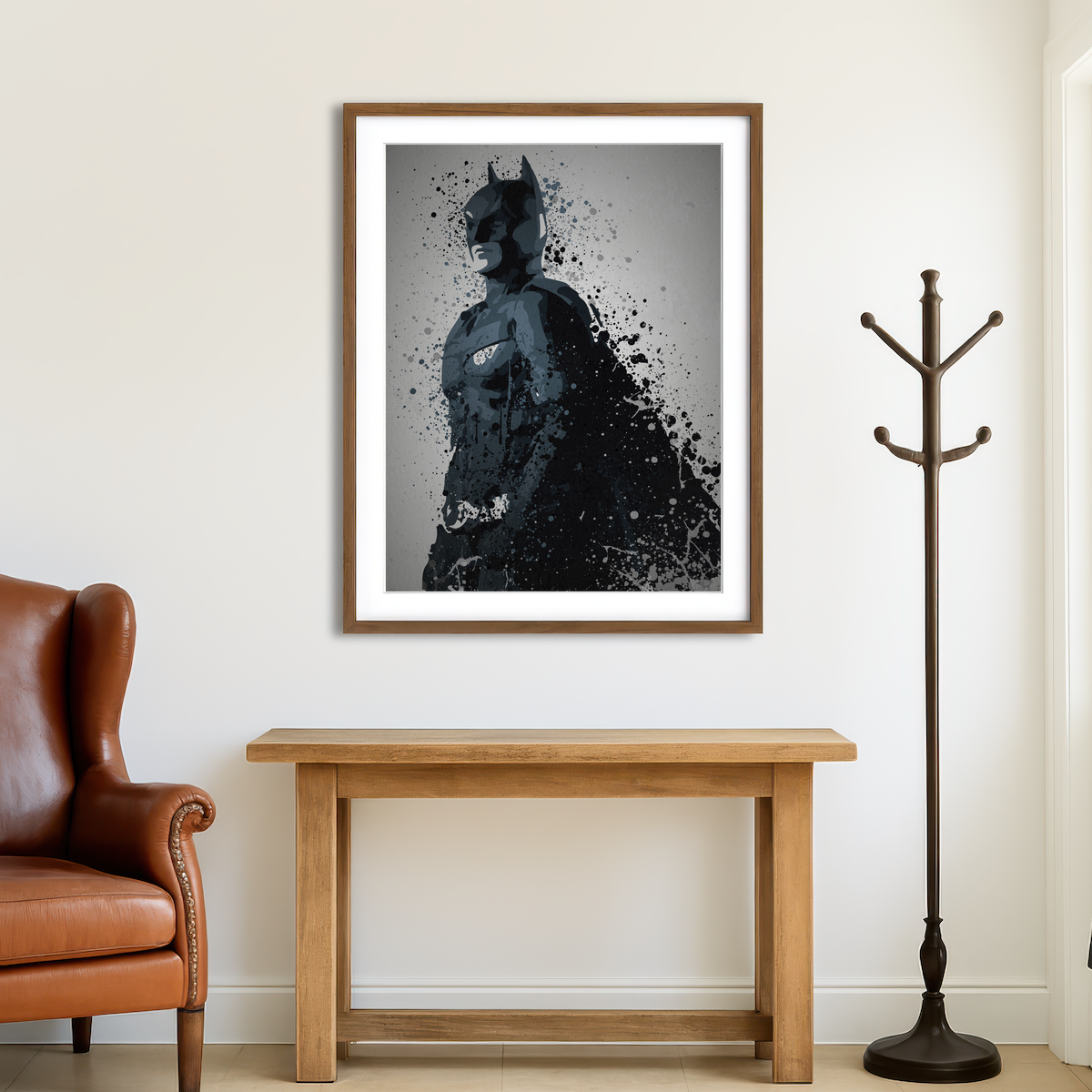 AUTO-MOCKUP ROOM | I Am The Night Wall Art