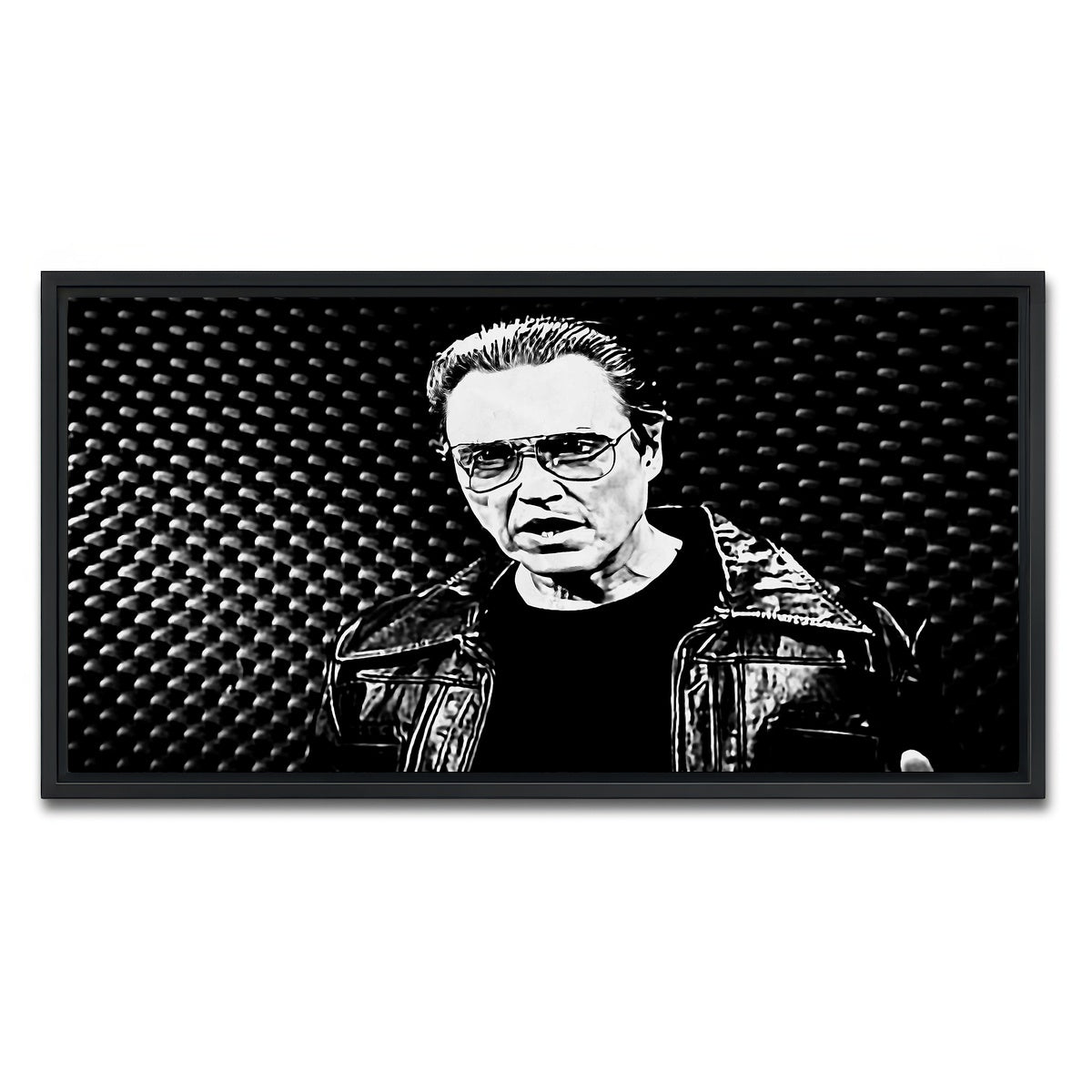 AUTO-MOCKUP WHITE | I Got a Fever Grayscale | 1 Piece | Black Framed Canvas | group=2x1