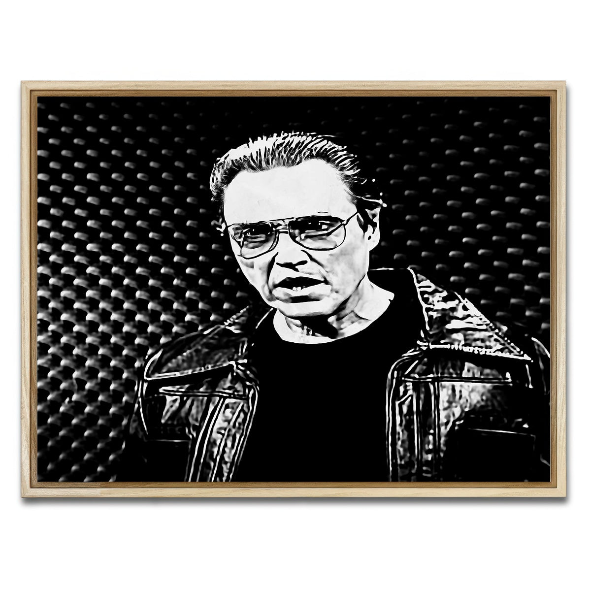 AUTO-MOCKUP WHITE | I Got a Fever Grayscale | 1 Piece | Natural Framed Canvas | group=4x3