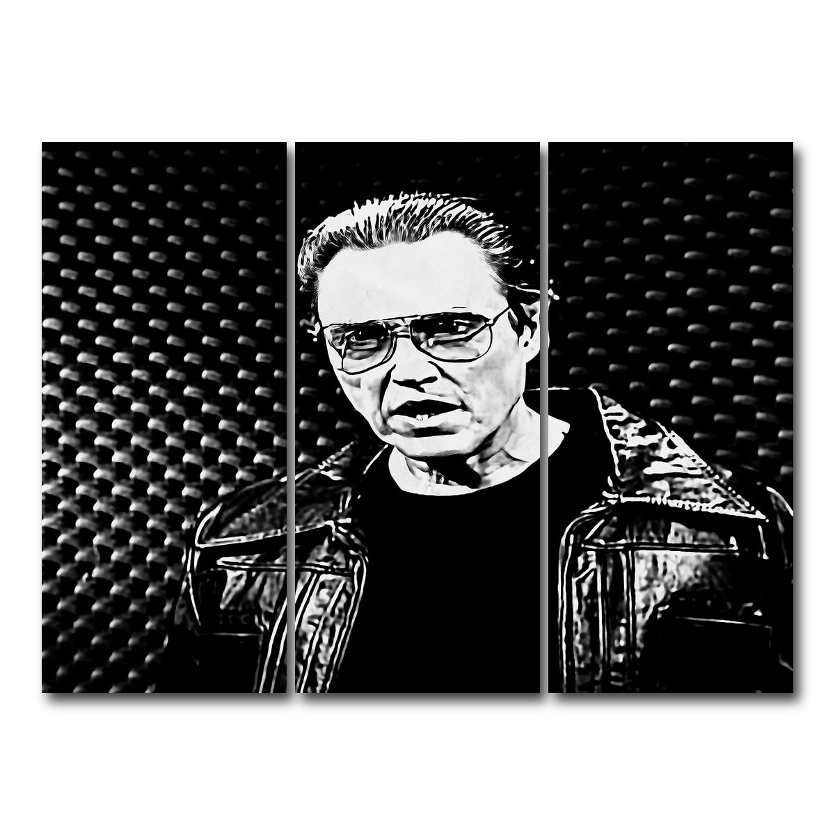 AUTO-MOCKUP WHITE | I Got a Fever Grayscale | 3 Piece | Gallery Wrap Canvas | group=8x18