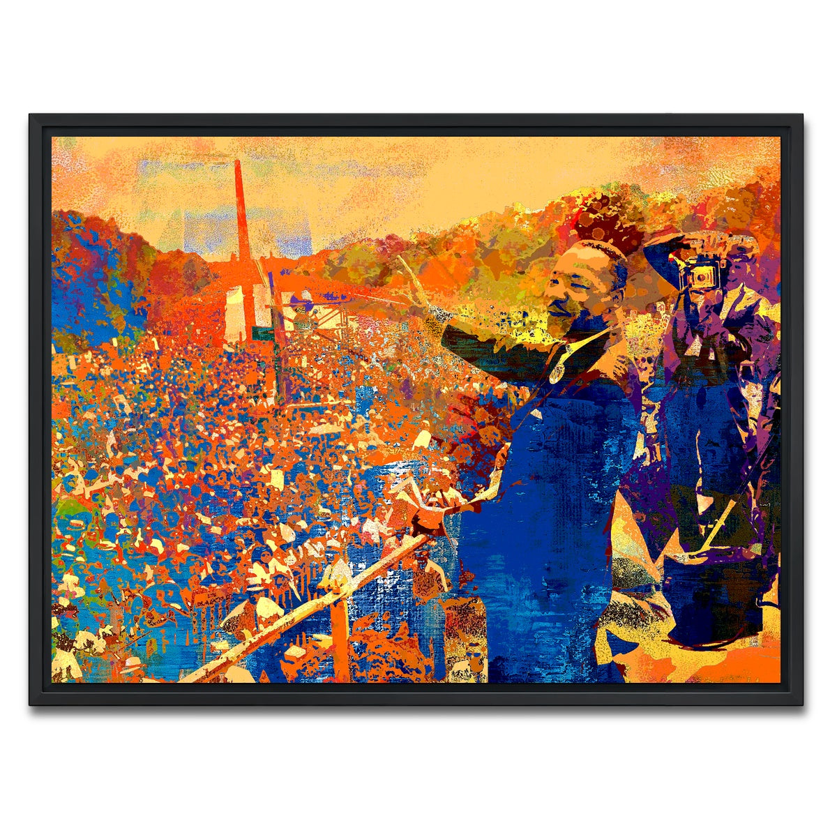 AUTO-MOCKUP WHITE | I Have a Dream | 1 Piece | Black Framed Canvas | group=4x3