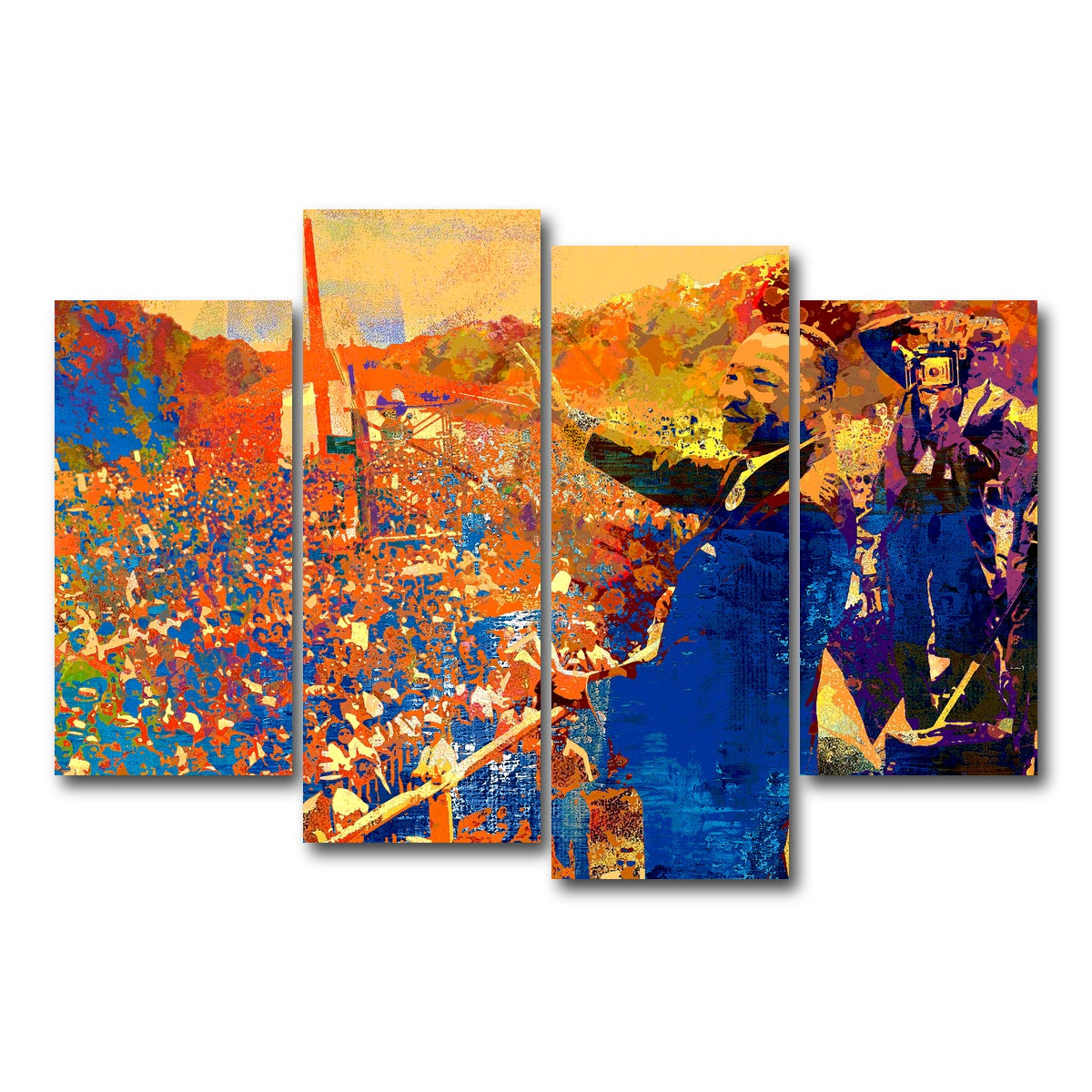 AUTO-MOCKUP WHITE | I Have a Dream | 4 Piece | Gallery Wrap Canvas | group=4_short