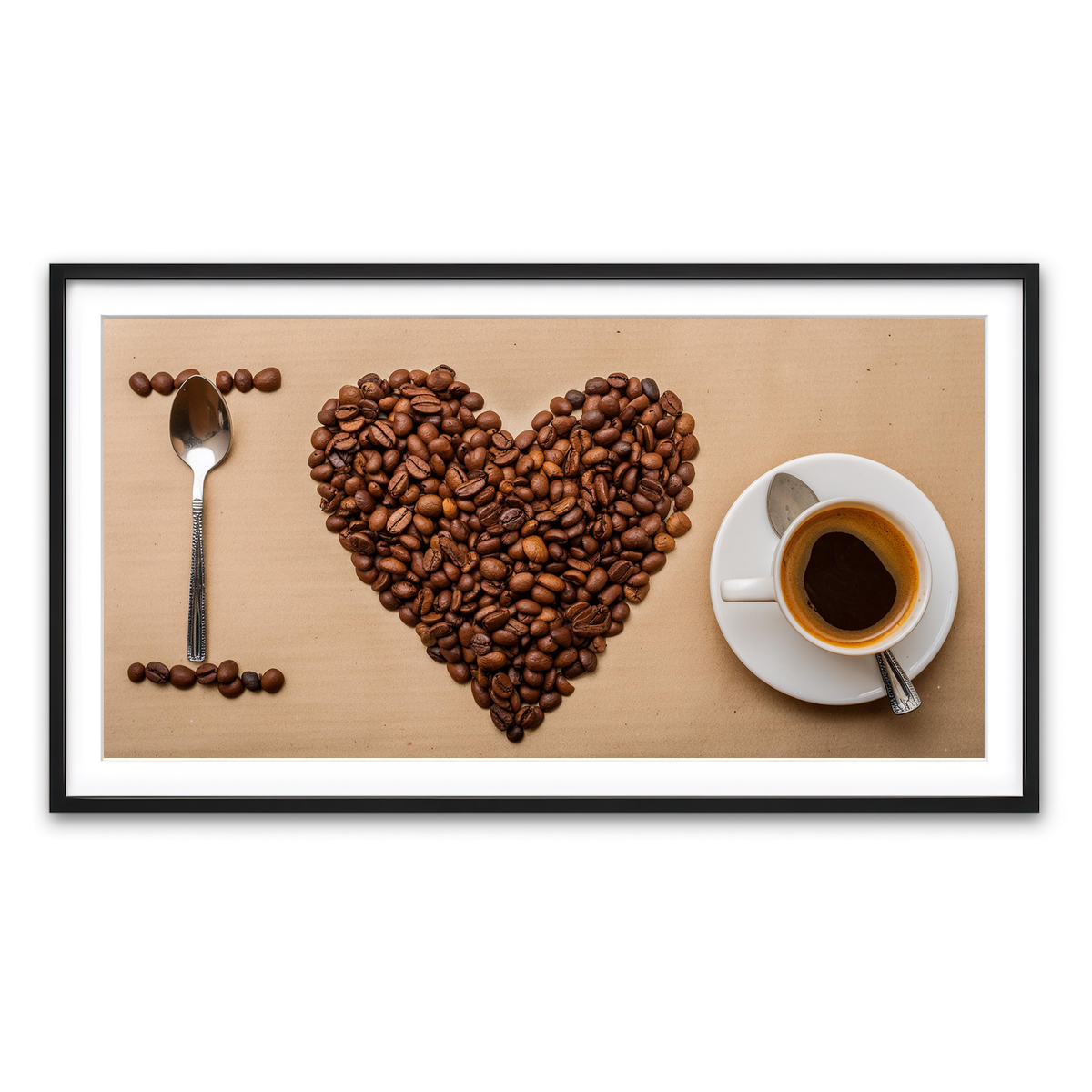 Framed Print 2x1 Black