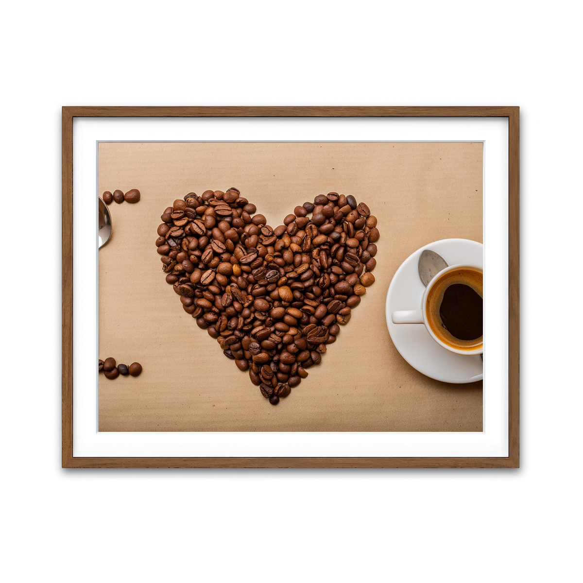 Framed Print 4x3 Walnut