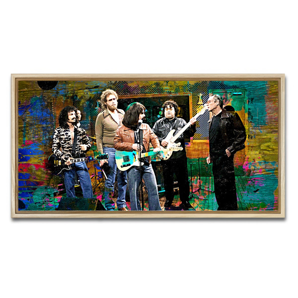 AUTO-MOCKUP WHITE | I Need More Cowbell | 1 Piece | Natural Framed Canvas | group=2x1