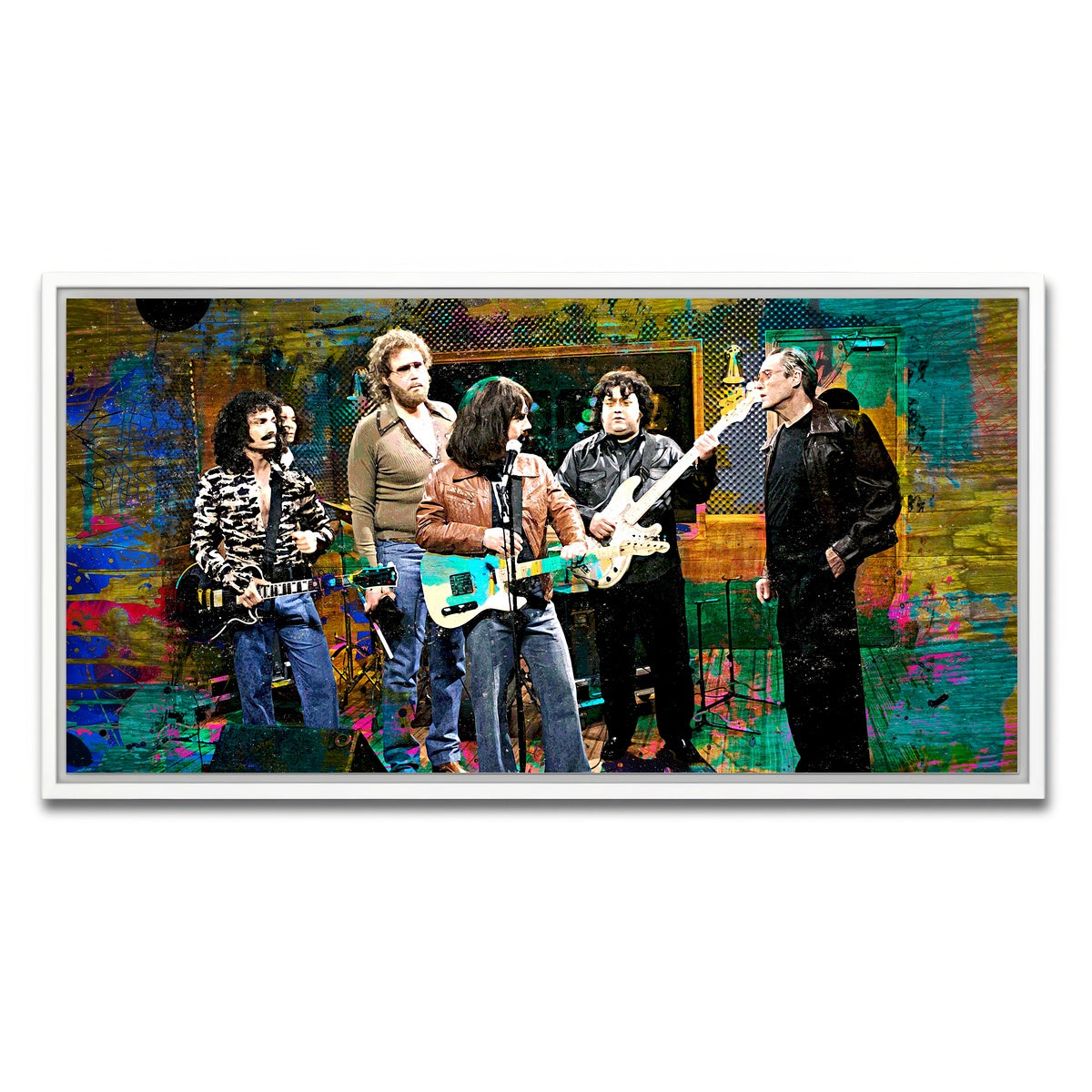 AUTO-MOCKUP WHITE | I Need More Cowbell | 1 Piece | White Framed Canvas | group=2x1