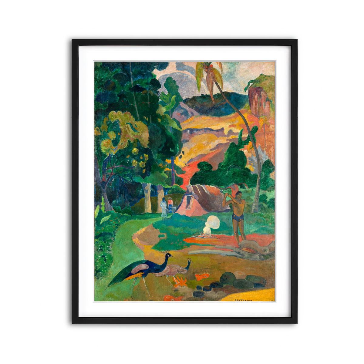 Framed Print 3x4 Black