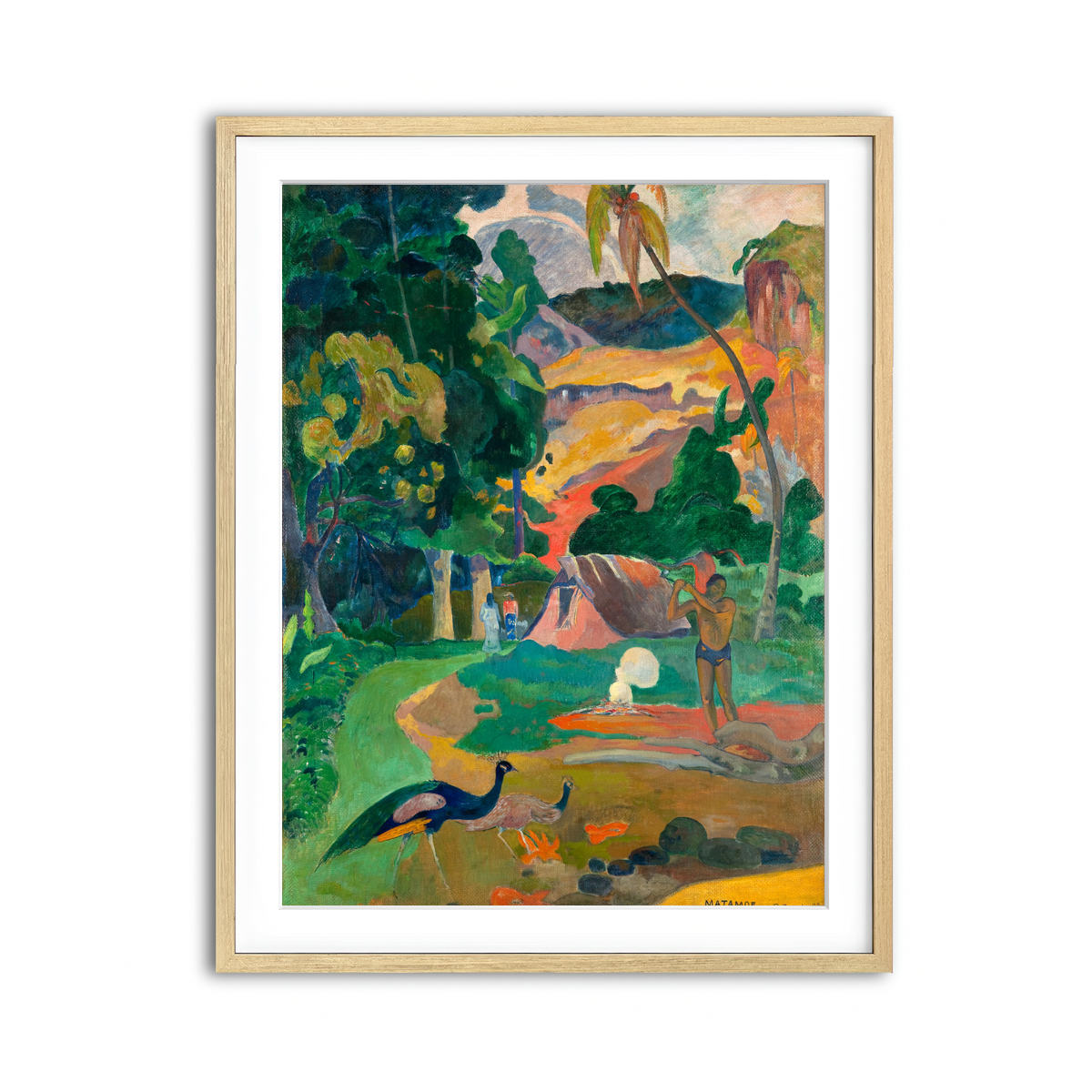 Framed Print 3x4 Natural