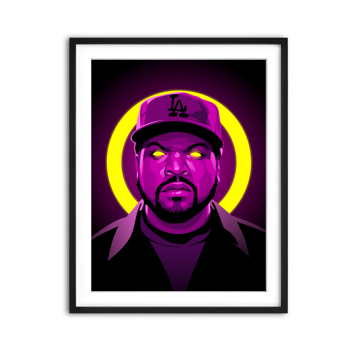 Framed Print 3x4 Black