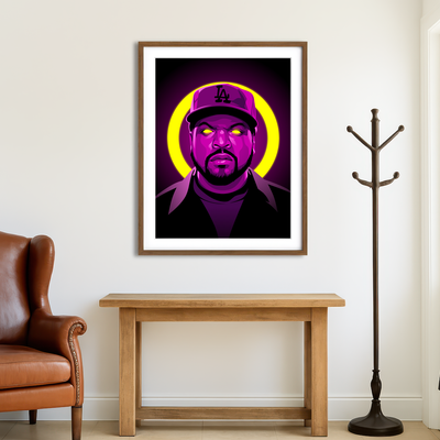 AUTO-MOCKUP ROOM | Ice Cube Wall Art