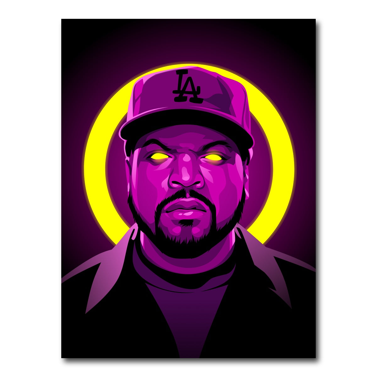 AUTO-MOCKUP WHITE | Ice Cube | 1 Piece | Gallery Wrap Canvas | group=3x4