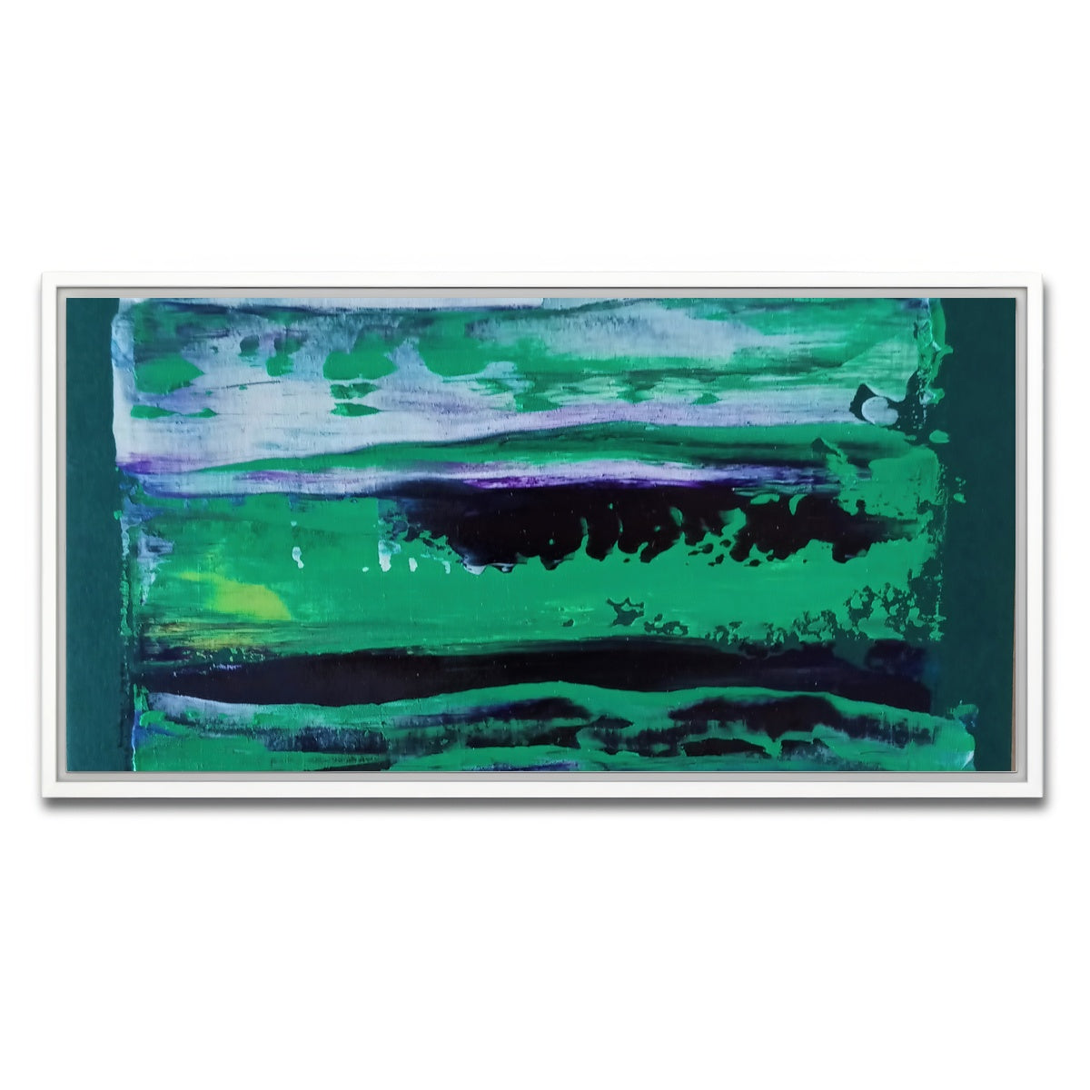 AUTO-MOCKUP WHITE | Ice Green | 1 Piece | White Framed Canvas | group=2x1