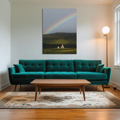 AUTO-MOCKUP ROOM | Iceland Rainbow