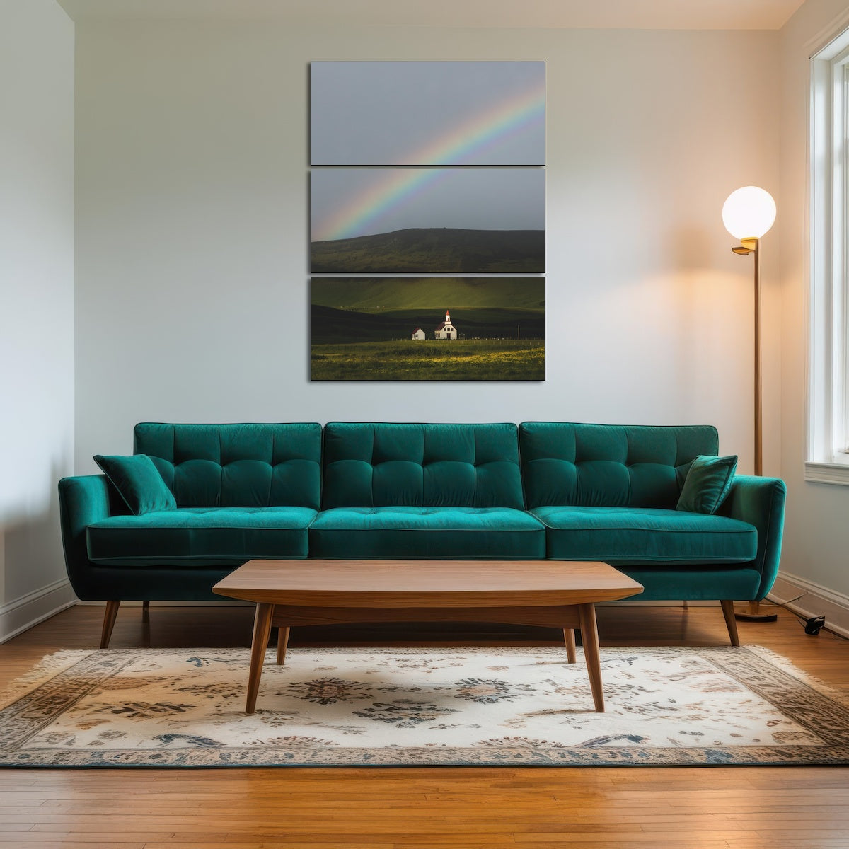 AUTO-MOCKUP ROOM | Iceland Rainbow