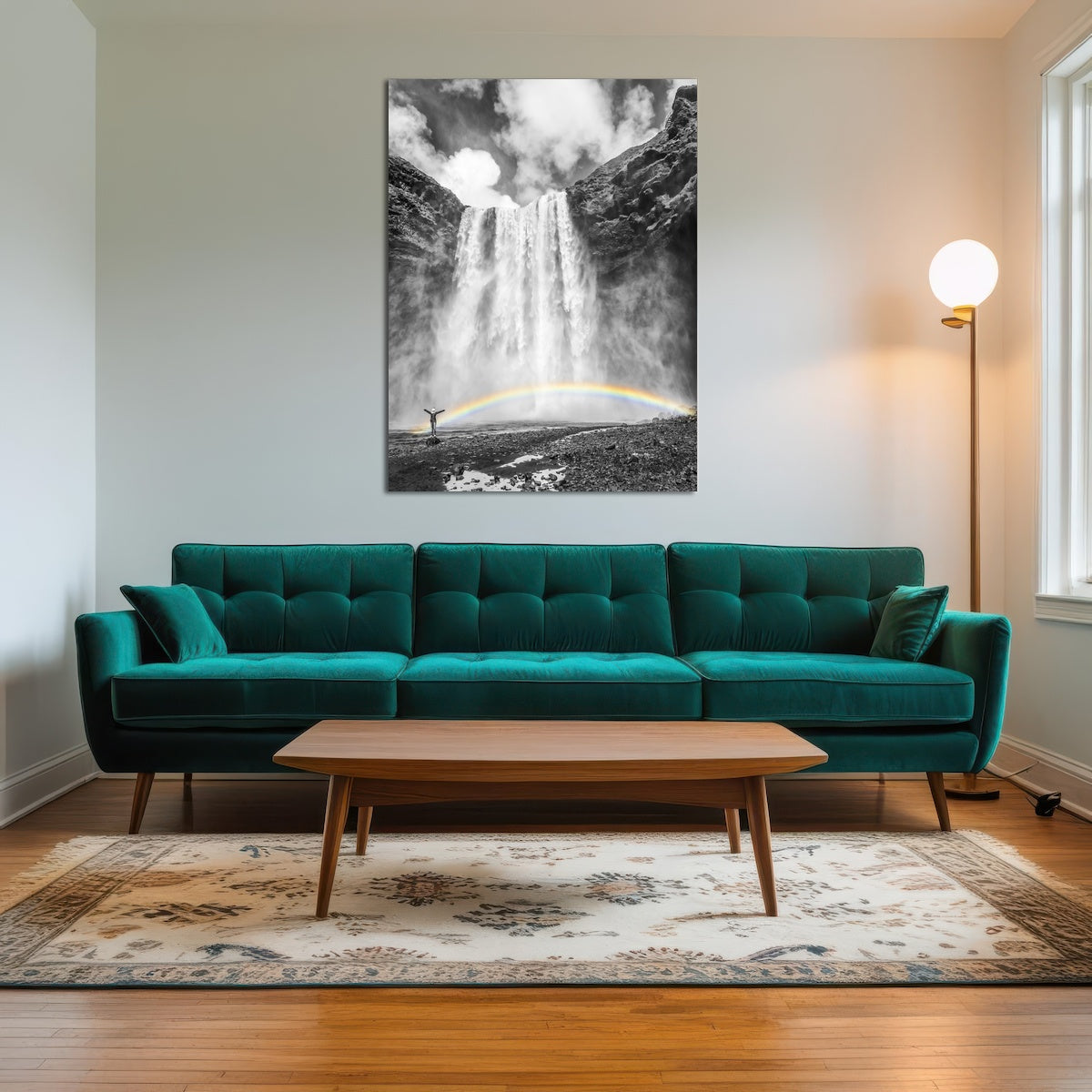 AUTO-MOCKUP ROOM | Iceland Skogafoss