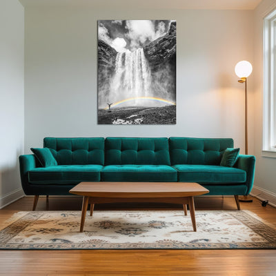 AUTO-MOCKUP ROOM | Iceland Skogafoss