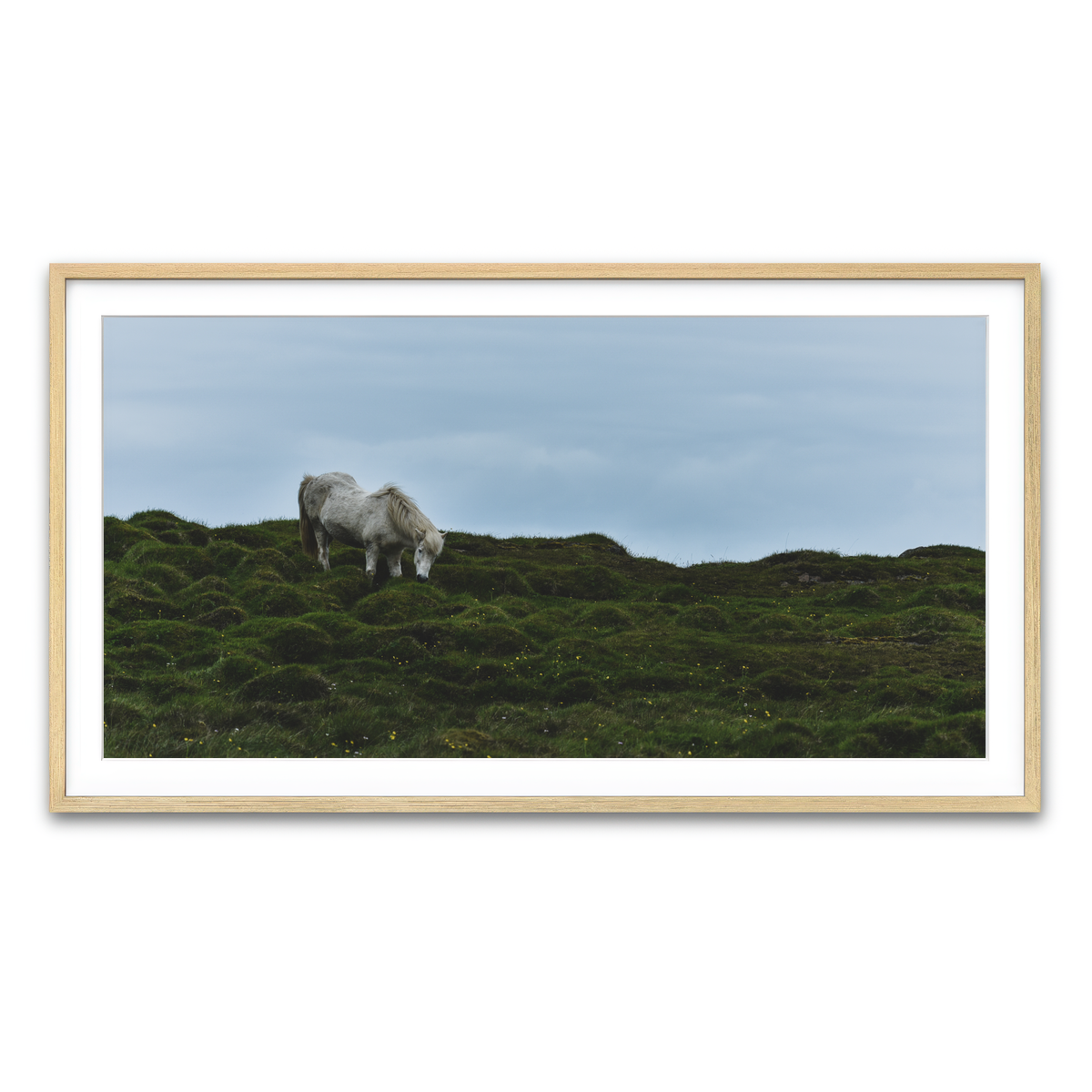Framed Print 2x1 Natural