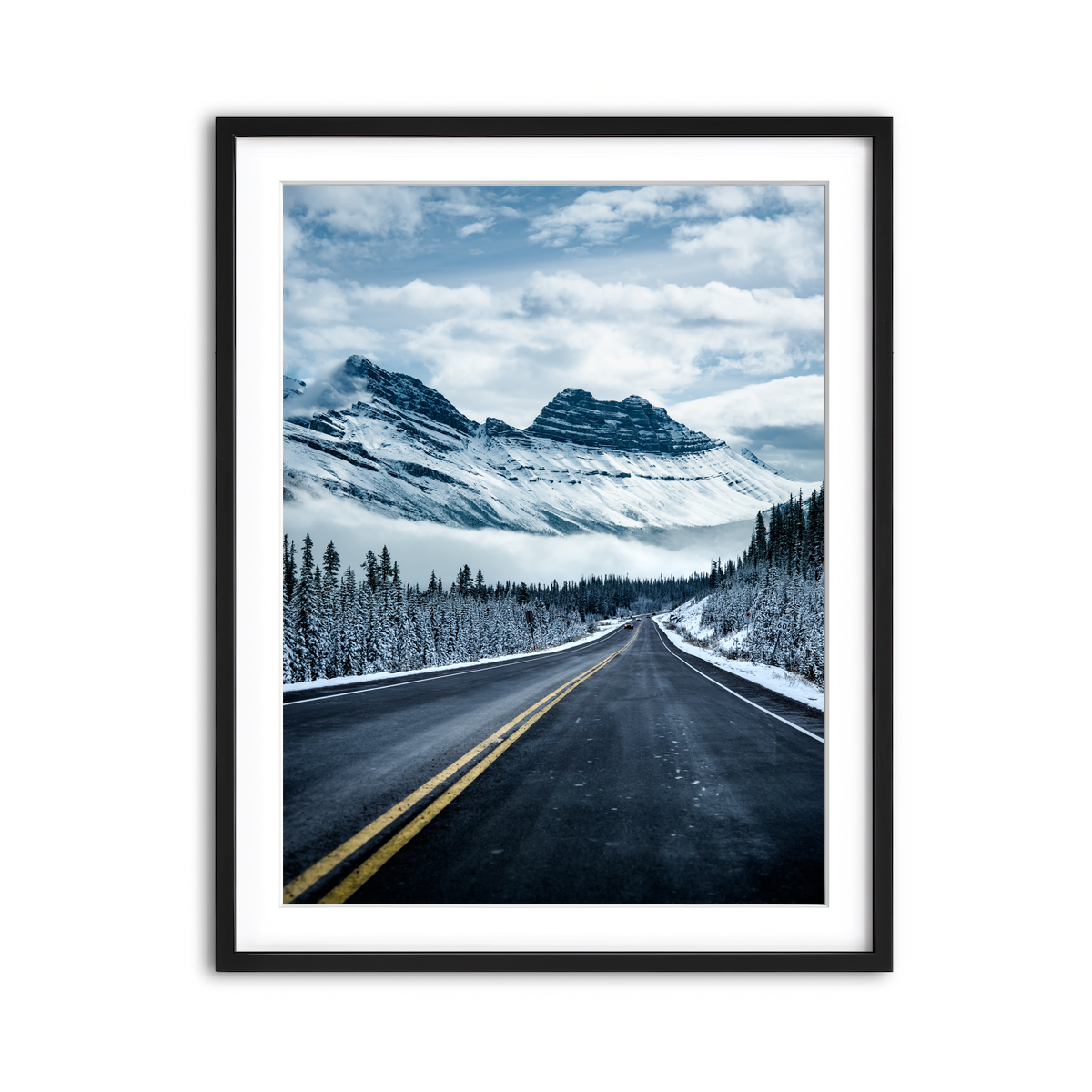 Framed Print 3x4 Black