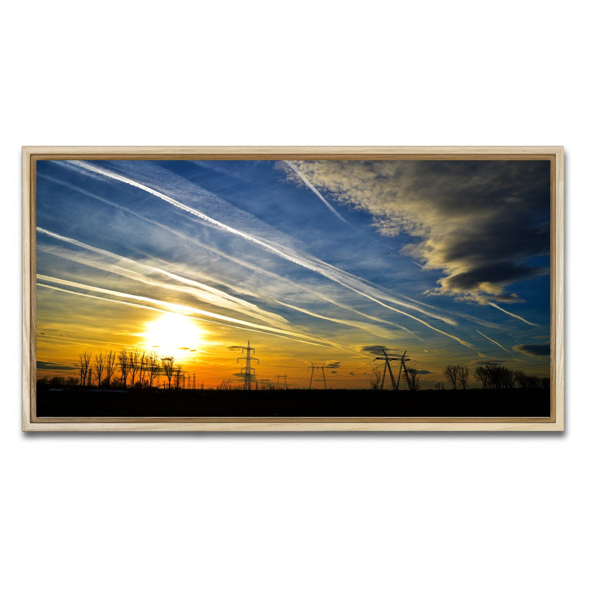 AUTO-MOCKUP WHITE | Ilfov Romania | 1 Piece | Natural Framed Canvas | group=2x1