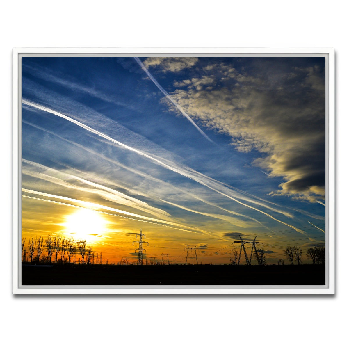 AUTO-MOCKUP WHITE | Ilfov Romania | 1 Piece | White Framed Canvas | group=4x3